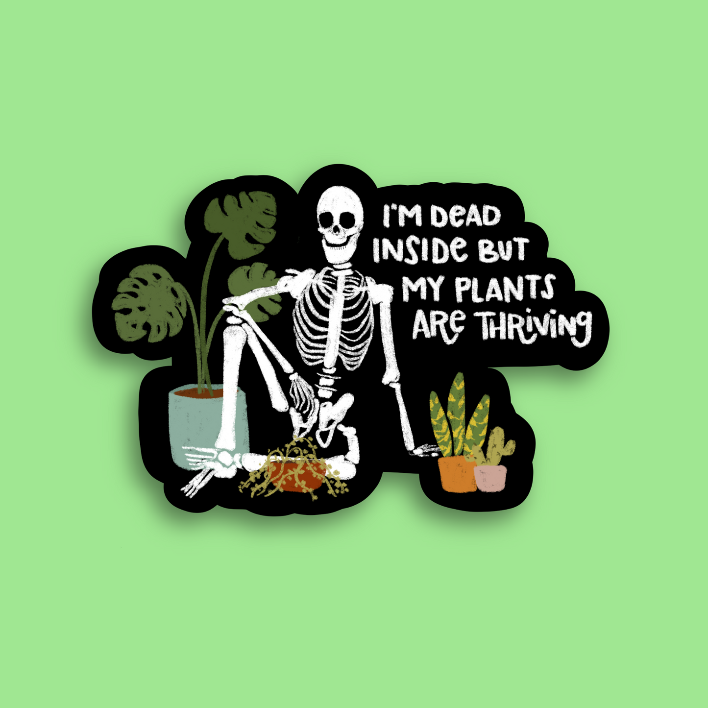 Dead Inside Sticker